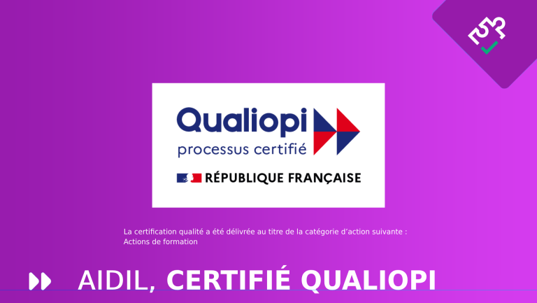 AIDIL, certifié Qualiopi : une équipe au service de la qualité